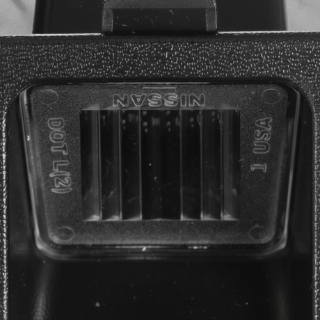 2016-2025 Nissan Titan Titan XD Frontier Rear License Plate Light OEM - Top Detail Angle 2