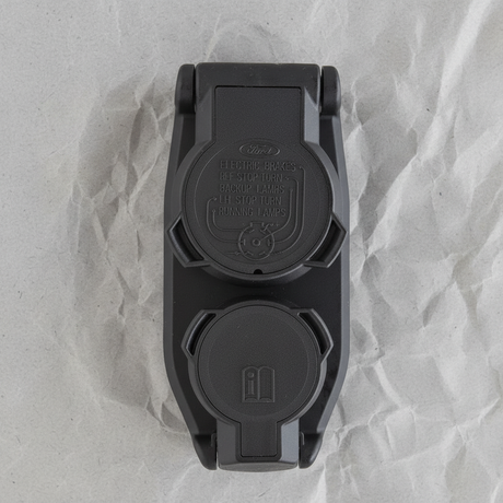 2018-2025 Ford F-150 Lightning F-350 Genuine OEM 7-Way Trailer Camera TPMS Plug - Top Detail