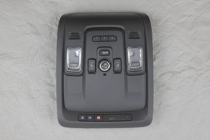 2021-2024 Suburban Tahoe Yukon Overhead Console - Craft Paper Background