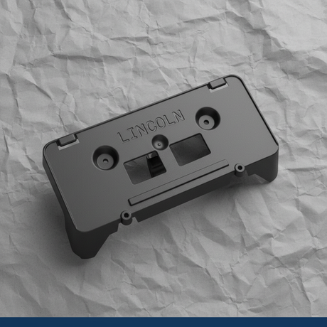 2010-2012 Lincoln MKZ Front License Plate Holder Mounting Bracket OEM