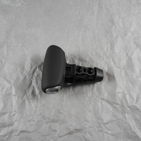 2017-2022 Honda CR-V OEM Deep Black Leather Shift Select Knob - Full View 3