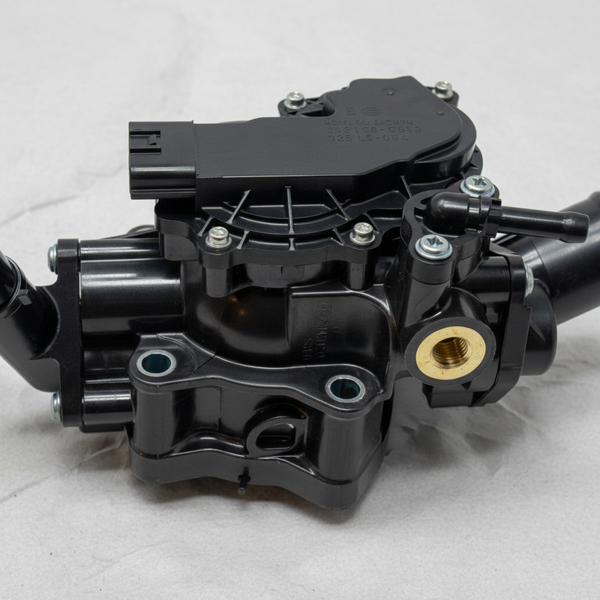 2022-26 Nissan Altima Murano OEM Engine Coolant Control Valve 2.0T Macro Crop