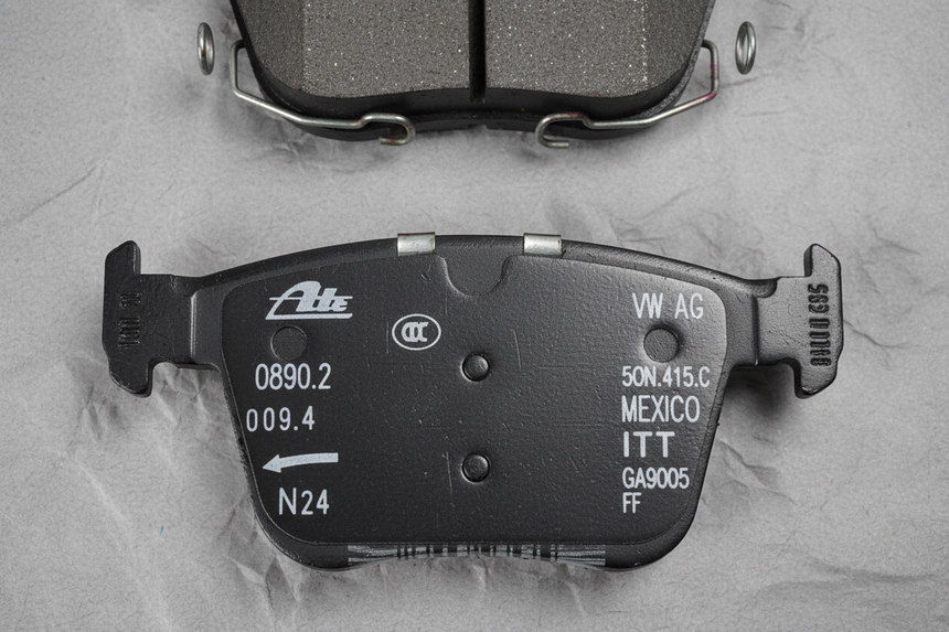 2019-2025 Volkswagen Tiguan Rear Disc Brake Pads Set Genuine OEM