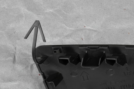 2016-2019 Nissan Sentra Front Unpainted Tow Bracket Cover Without Nismo OEM