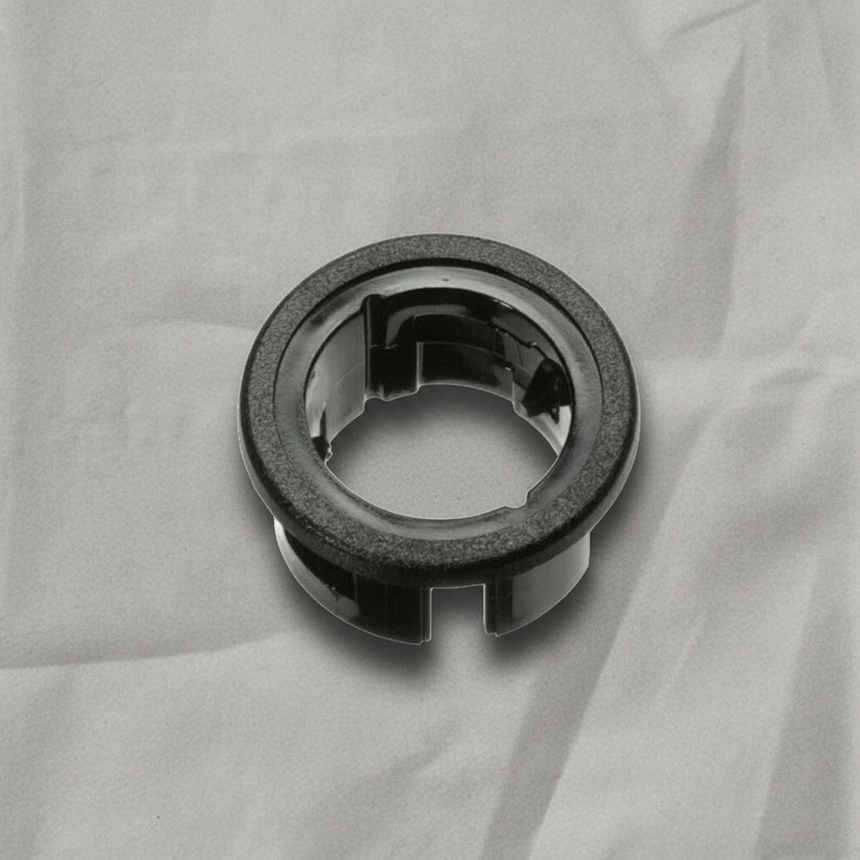 2017 Ford Expedition Center Console AUX Power Outlet Ring Trim OEM - gray kraft paper background