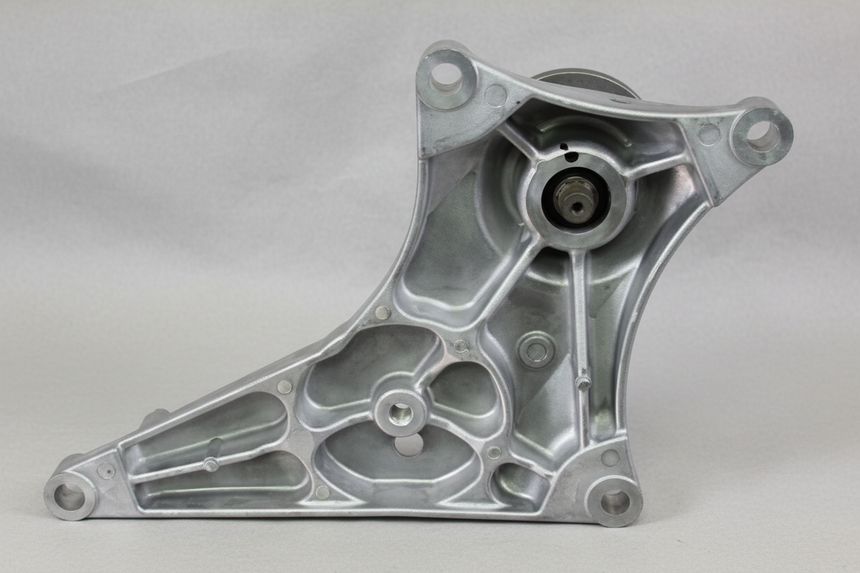 2019-2021 Nissan NV Front Engine Cooling Fan Mount Bracket - Full Frame Close