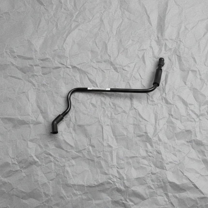 Full View - PCV Breather Hose Tube on Grey Kraft Paper