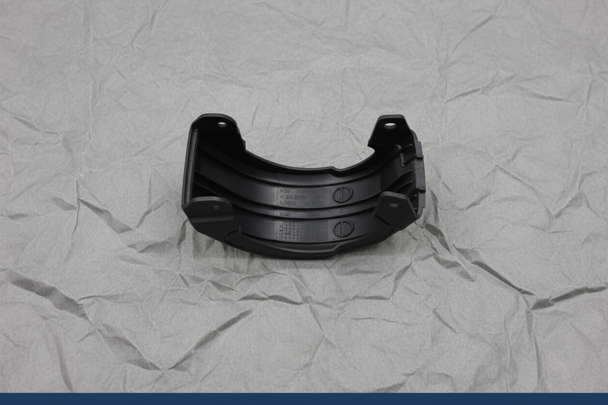 2020-2024 Ford Explorer Aviator Seat Hinge Cover - Mounting view on gray kraft paper