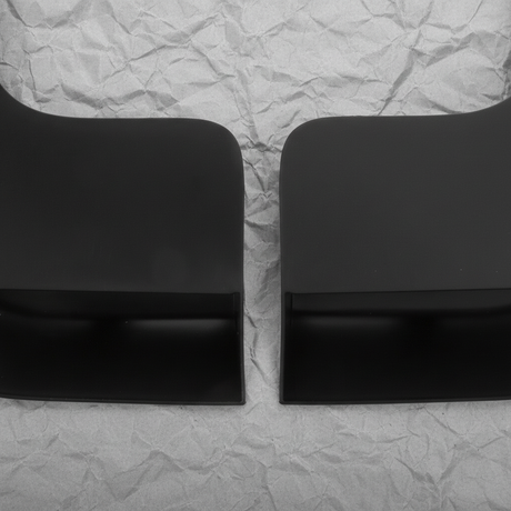 Nissan NV Front Black Splash Guards - Macro Middle 2