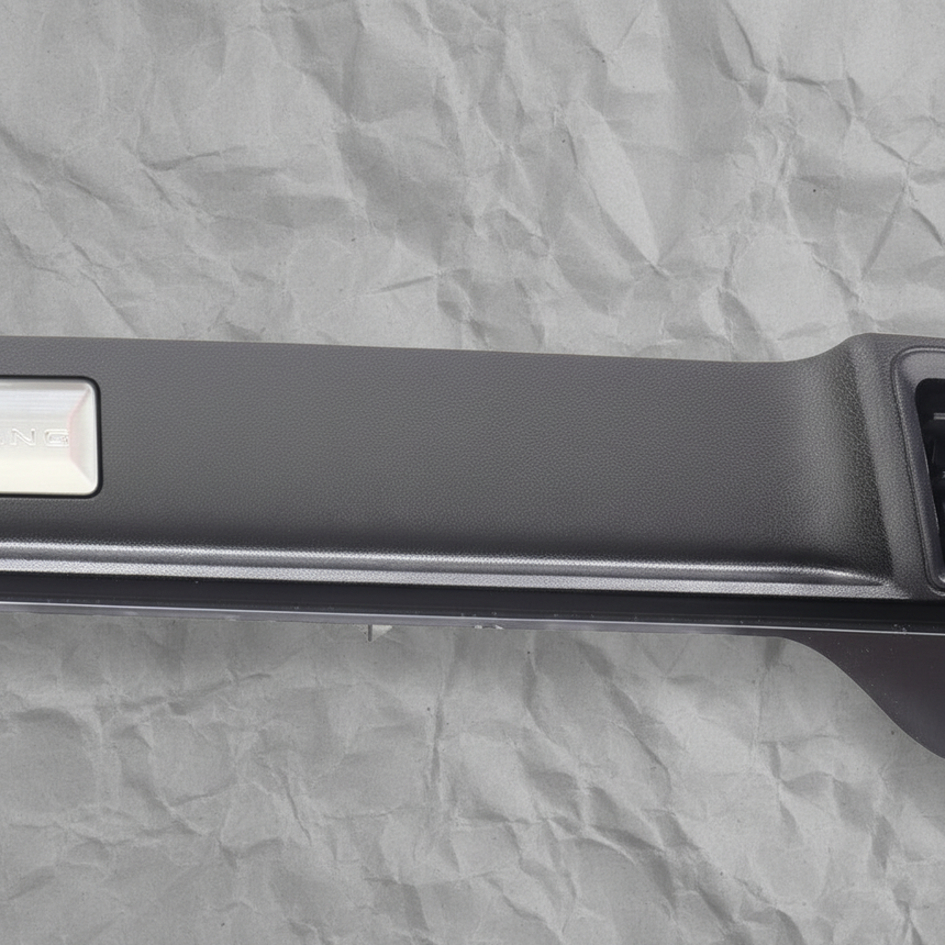 Ford Mustang OEM Passenger Dashboard Panel Vent Dark Aluminum - Macro Top 1