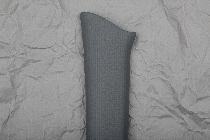 Driver Side Windshield A-Pillar Trim - Middle Section Detail