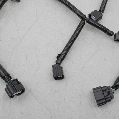 Nissan Frontier Rear Passenger Bumper Parking Aid Sensor Harness Bottom Detail