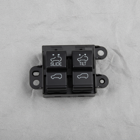 2014-2020 GM Sunroof Switch Black Carbon Metallic OEM - Middle Detail