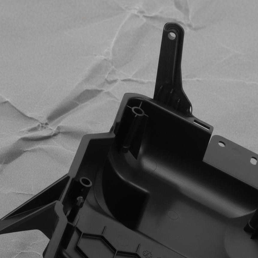 Ford Transit Connect Engine Control Module Bracket - Top Detail