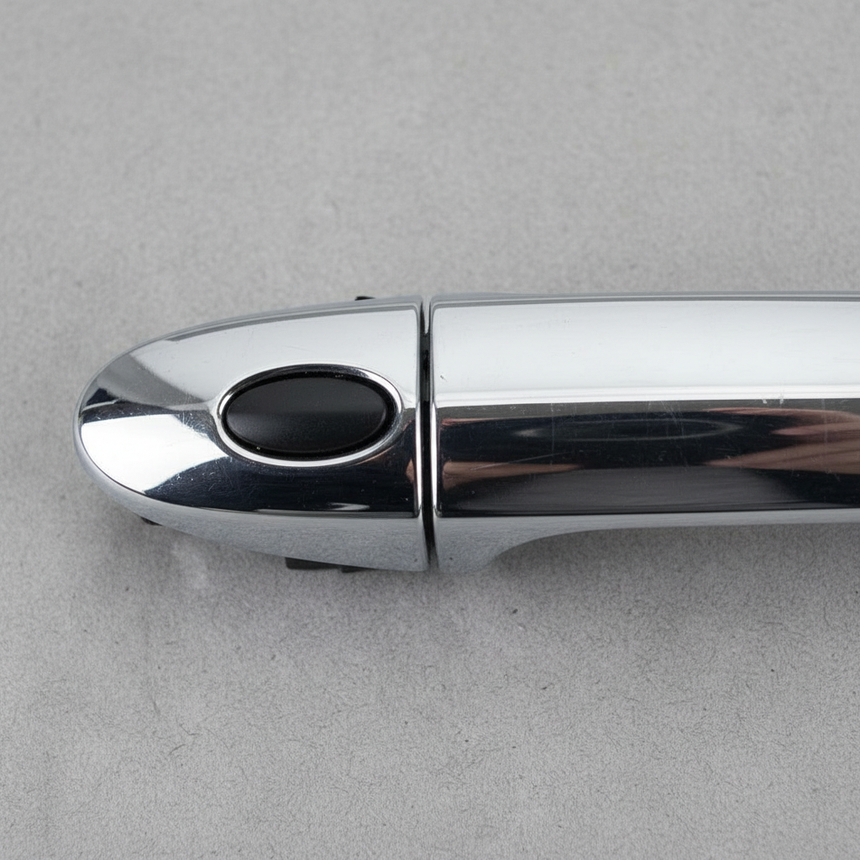 2016-2019 Nissan Sentra Black Front Outside Door Handle Intelligent Key OEM - Middle Detail