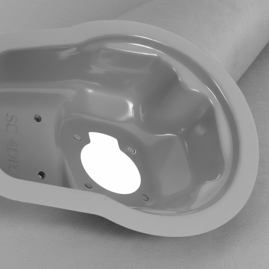Fuel Tank Filler Housing - Top Detail