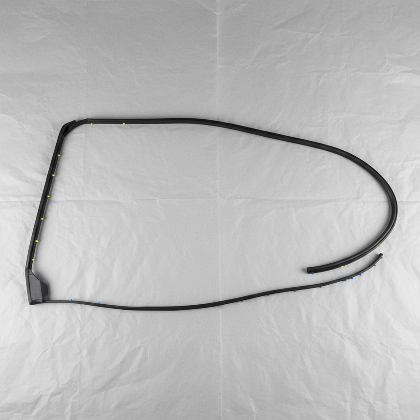 2005-2021 Nissan Frontier Rear Passenger Door Surround Weather-Strip OEM