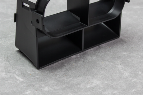 Black Air Intake Inlet Connector - Bottom Detail Angle 3