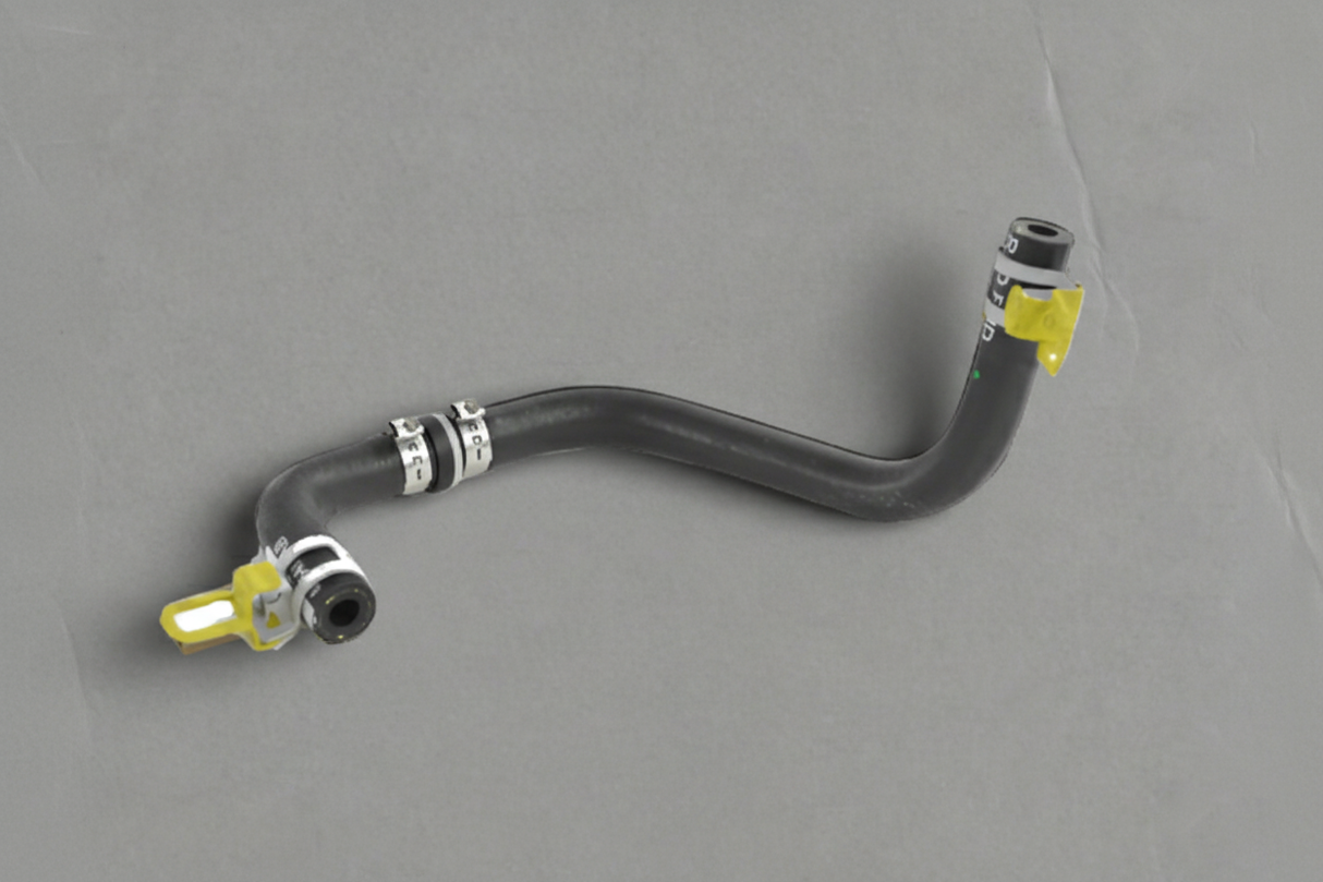 2016-2024 Durango Grand Cherokee 3.6 Engine Coolant Reservoir Vent Tank Hose - 30 degree rotation on kraft paper