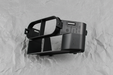 2005-2014 Volkswagen Black Air Intake Inlet Connector - Full View