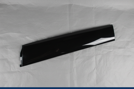 Rear passenger side door B-pillar applique trim rotated view