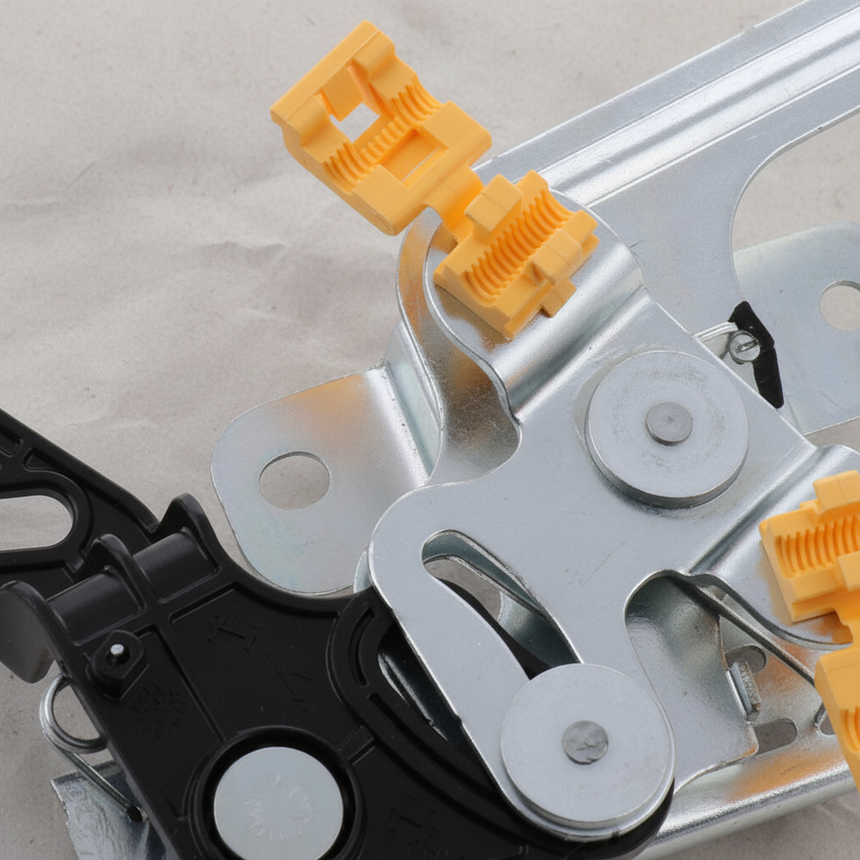 2016-2017 Nissan Titan Titan XD Tailgate Lock Control Lever Genuine OEM - Middle Detail