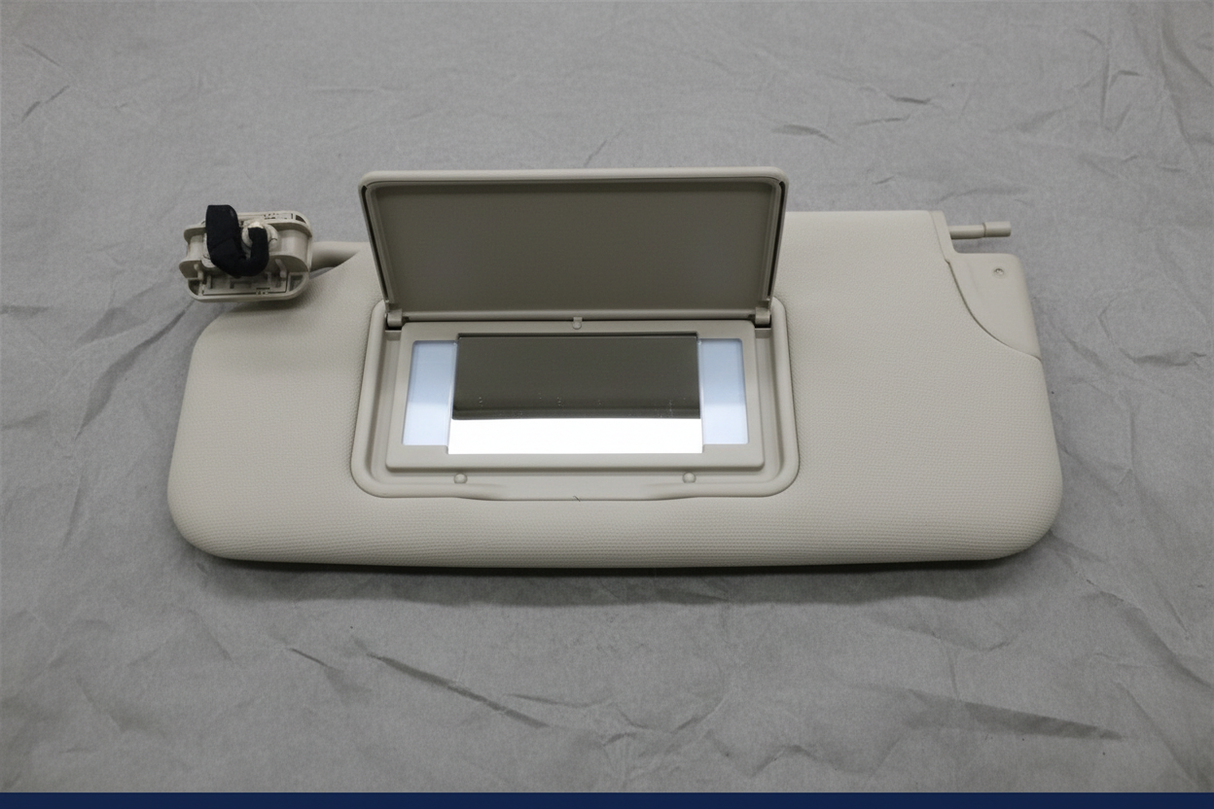 2020-2024 Ford Explorer Driver Side Sun Visor Sandstone with Garage Opener Genuine OEM additional view on gray kraft paper