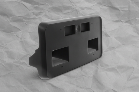 2024-2025 Silverado 2500 3500 Front License Plate Bracket - Full View