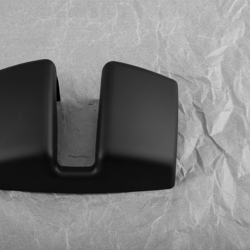 2005-2025 Corvette Genuine OEM Black Lift-Off Roof Latch Cover Coupe - Top Detail