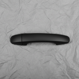 Full View - Black Sliding Door Handle on Grey Kraft Paper
