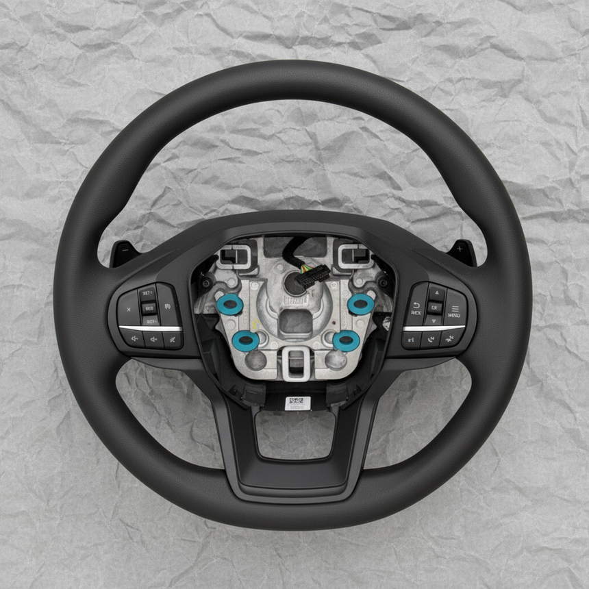 2020-2021 Ford Explorer Steering Wheel Genuine OEM - Full View