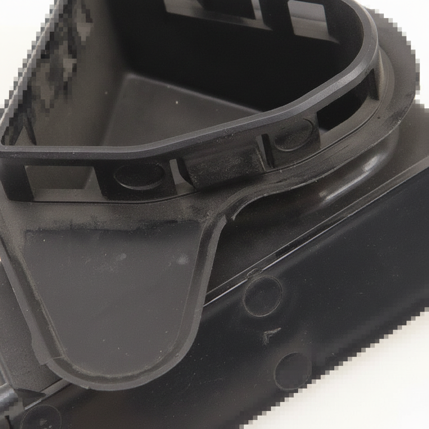 Ford C-Max Escape Focus Passenger Side Windshield Wiper Cowl Drain Valve OEM - Middle Detail