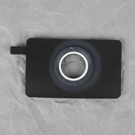 Close-up of GM OEM Passenger Side Inner Parking Aid Sensor Bracket for 2020-24 Cadillac CT5