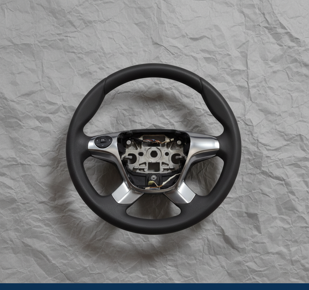 2015-2019 Ford Transit 150 250 350 Black Steering Wheel