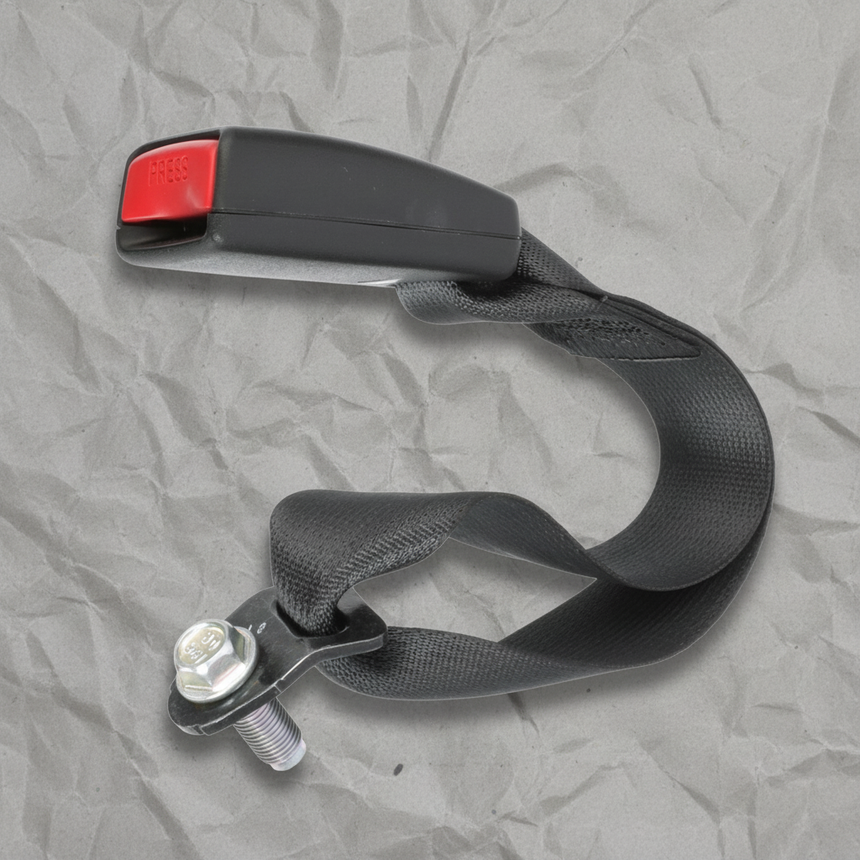 2013-2020 Nissan Pathfinder OEM Third Row Passenger Seat Belt Charcoal