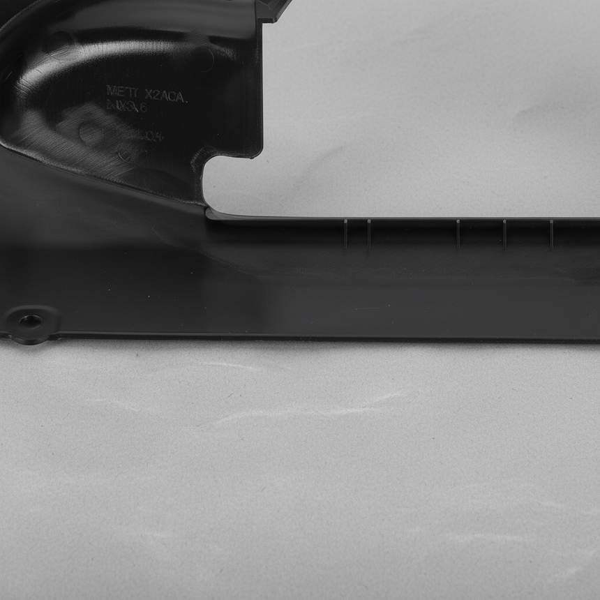 2013-2016 Nissan Pathfinder Rear Bumper Lower Cover Trim OEM - Bottom Detail Angle 2