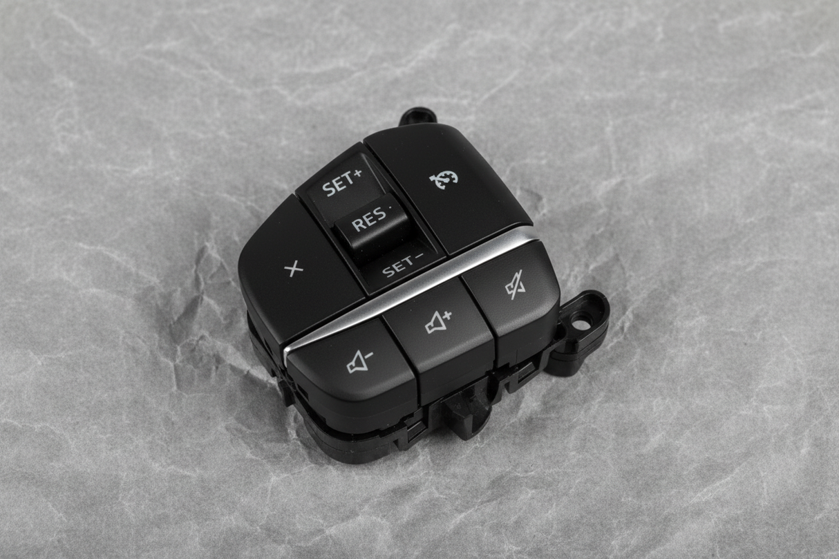 Ford Maverick cruise control switch center section macro detail alternate