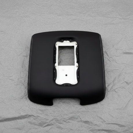 2015-2020 Tahoe Yukon Suburban OEM Center Console Lid Armrest Jet Black - Full View 1