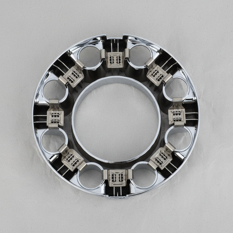 2017-2026 Ford F-250 F-350 F-450 Super Duty 18 Chrome Clad Wheel Cap OEM - Full View 2