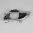 Driver Side Chrome Exhaust Tailpipe Extension - Clean Grey Kraft Paper Background