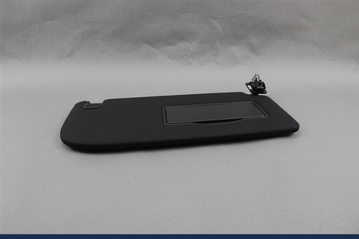 Ford F-150 Sun Visor Ebony Close Up