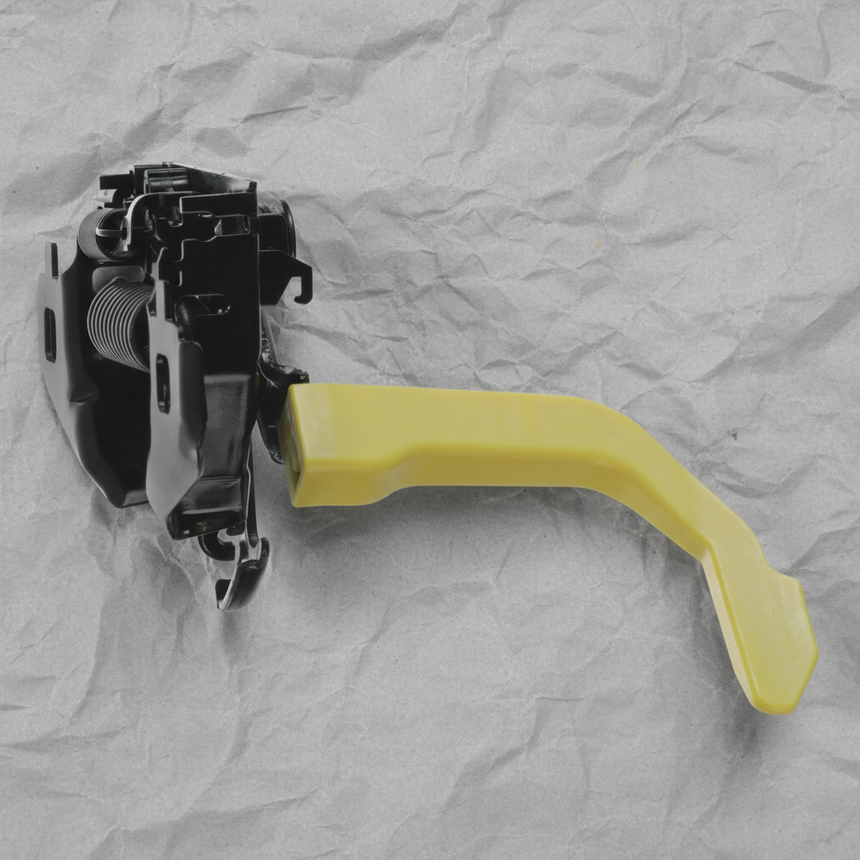 2020-2025 Nissan Sentra Genuine OEM Hood Lock Latch With Anti-Theft - Full View