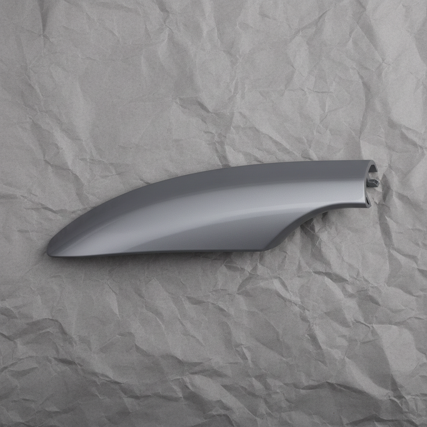 2008-2015 Nissan Rogue Rogue Select Front Driver Roof Rack End Cap OEM - Full View
