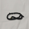 Radiator Surge Tank Inlet Hose on grey wrinkled kraft paper background