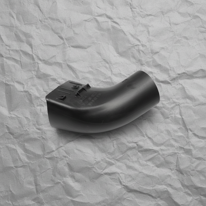 2013-2019 Ford Engine Air Intake Hose OEM - Full View Angle 2