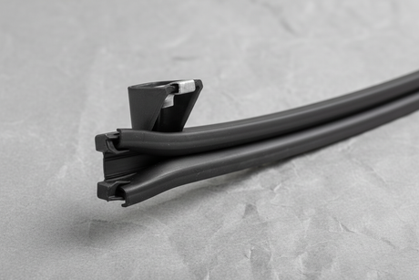 Passenger Side Rear Window Channel Retainer - Middle Detail Angle 2