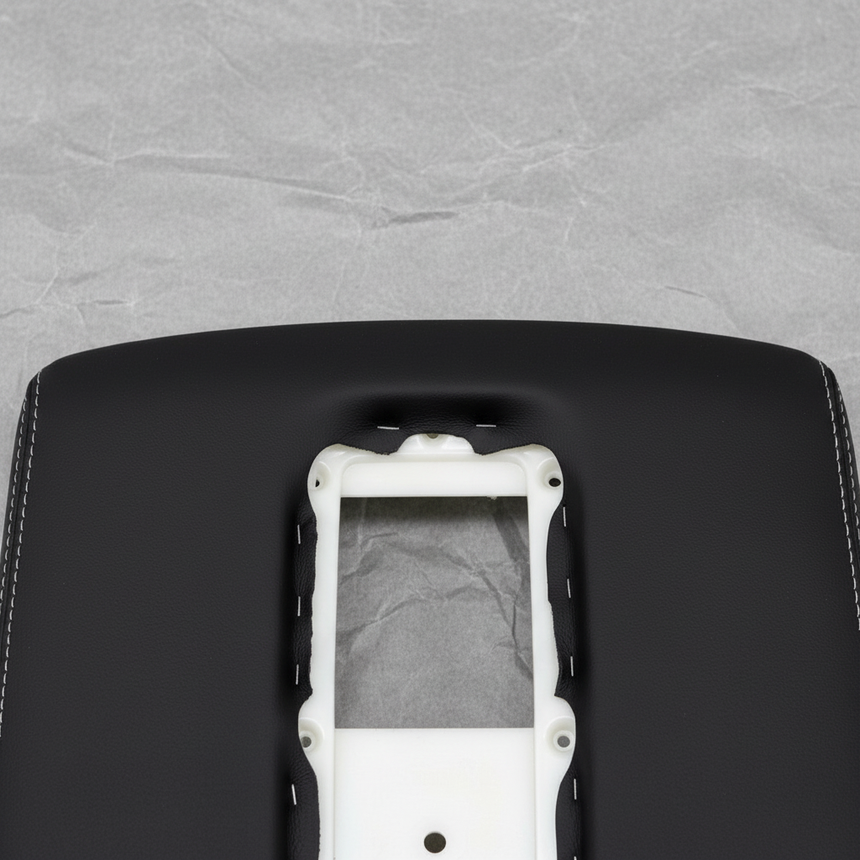 OEM Center Console Lid Armrest Jet Black - Macro Top 1