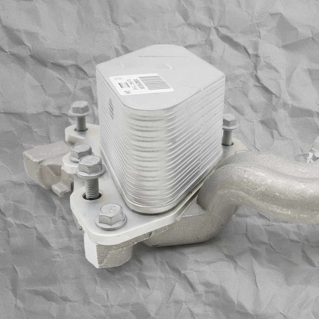 Camaro Cadillac CTS 6.2L Engine Oil Cooler - Middle Detail 2