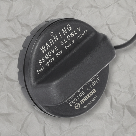 Macro Crop Middle - Fuel Tank Filler Gas Cap