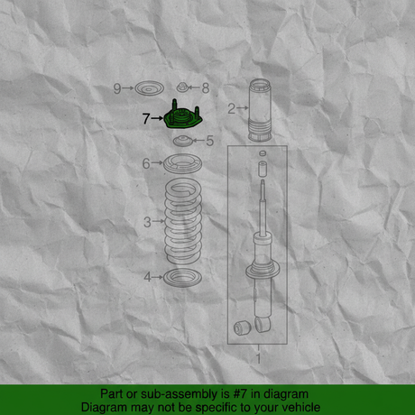 2015-2022 Colorado Canyon OEM Front Shock Absorber Mount Left or Right